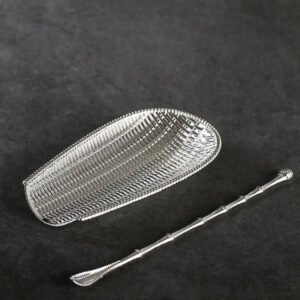 Alloy Weaving Tea Spoon Tea Scoop Chinese Tea Set