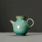 Aoyama Kiln-Transformed Green Gong Dao Bei with Handle 200ml Tea Pitcher Chinese Tea Set 12