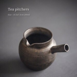 Ceramic Gong Dao Bei Tea Pot 200ml Tea Pitcher Chinese Tea Set