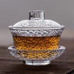 Glass Gaiwan 125ml Gaiwans Chinese Tea Set 10