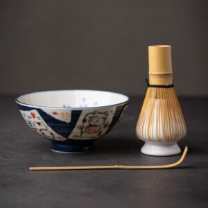 Matcha Bowl and Whisk Set   230ml Matcha Set Chinese Tea Set