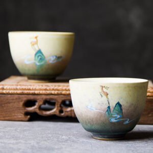 Japanese Deer Tea Cups 100ml Japanese Tea Cup Chinese Tea Set