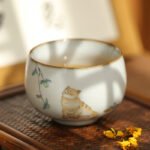 Ceramic Cat Tea Cups 115ml Ceramic Tea Cups Chinese Tea Set 13