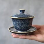 Jian Zhan Gaiwan 130ml Gaiwans Chinese Tea Set 9