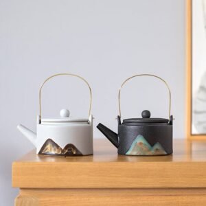 Japanese Mountain Tea Pot 220ml Japanese Tea Pot Chinese Tea Set