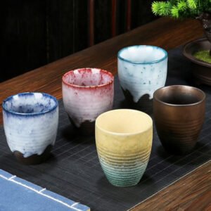 Porcelain Japanese Tea Cups 200ml Japanese Tea Cup Chinese Tea Set