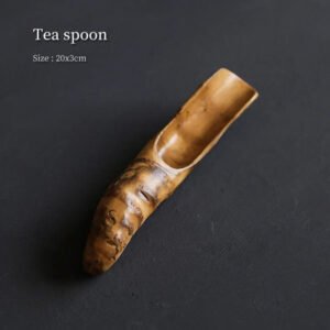 Bamboo Root Tea Spoon Tea Scoop Chinese Tea Set