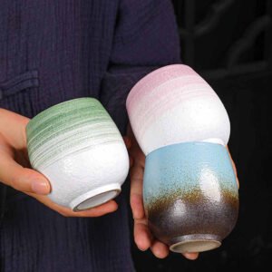 Chinese Clay Tea Cup 150ml Clay Tea Cups Chinese Tea Set