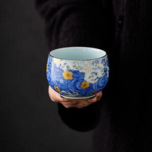 Starry Sky Tea Bowl Tea Cup 100/110/120ml Tea Bowl Chinese Tea Set