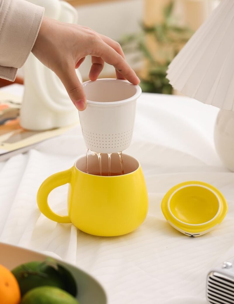 Fox Tea Infuser Mug  400ml Tea Infuser Mug Chinese Tea Set 14