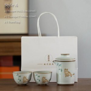 Travel Tea Set 220ml Travel Tea Set Chinese Tea Set