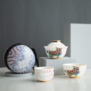 Travel Tea Set 120ml Travel Tea Set Chinese Tea Set