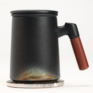 Giant Tea Mug with Strainer 450ml Tea Infuser Mug Chinese Tea Set