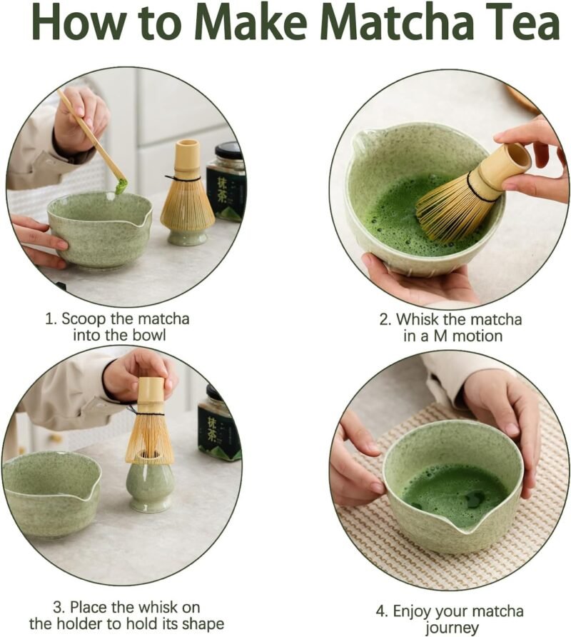 Matcha Set 500ml Matcha Set Chinese Tea Set 7