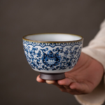 Chinese Blue and White Porcelain Tea Cup 130ml Chinese Tea Cup Chinese Tea Set 13