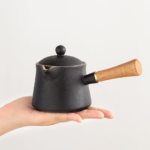 Kyusu Teapot with Wood Handle 200ml Kyusu Teapot Chinese Tea Set 13