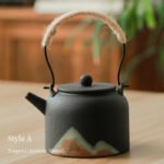 Ceramic Mountains Tea Pot 350ml Ceramic Tea Pot Chinese Tea Set 15