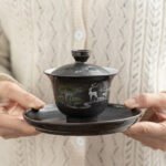 Mordern Deer Gaiwan 150ml Gaiwans Chinese Tea Set 10