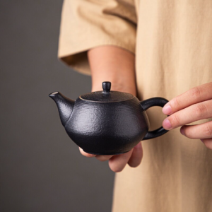 Japanese Black Clay Tea Pot 170ml Japanese Tea Pot Chinese Tea Set